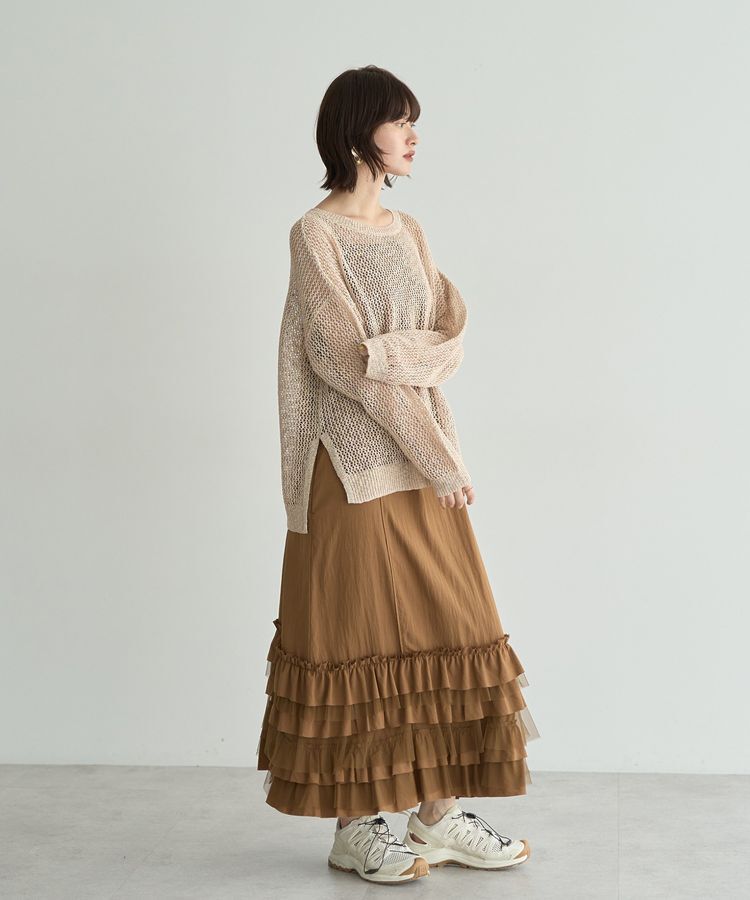 Editt by YECCA VECCA「ラッフルキャミワンピース」|ワンピース|