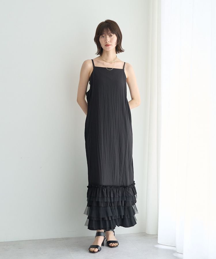 Editt by YECCA VECCA「ラッフルキャミワンピース」|ワンピース|