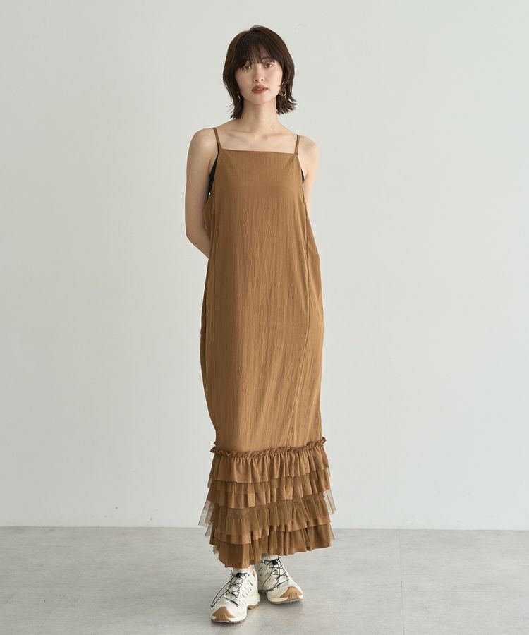 Editt by YECCA VECCA「ラッフルキャミワンピース」|ワンピース|