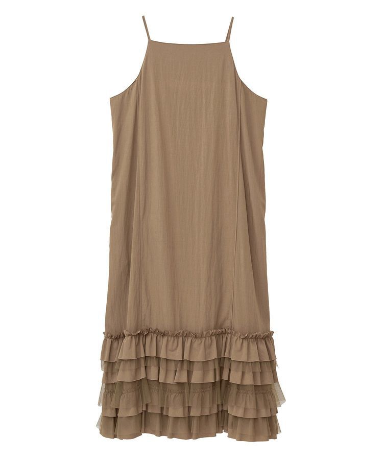 Editt by YECCA VECCA「ラッフルキャミワンピース」|ワンピース|