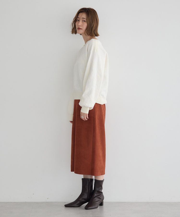 YECCA VECCA「フラワー柄ふくれジャガードニット」|ニット・セーター|