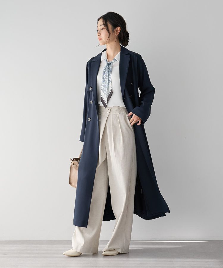 YECCA VECCA「スカーフ付きブラウス」|シャツ・ブラウス|