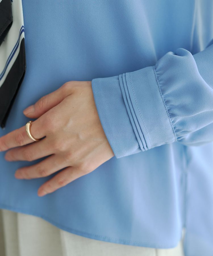 YECCA VECCA「スカーフ付きブラウス」|シャツ・ブラウス|