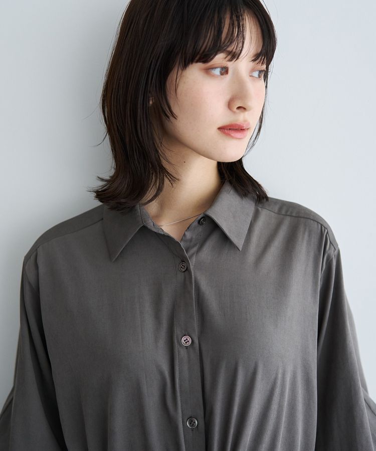 YECCA VECCA「UVカット2way袖バルーンワンピース」|ワンピース|