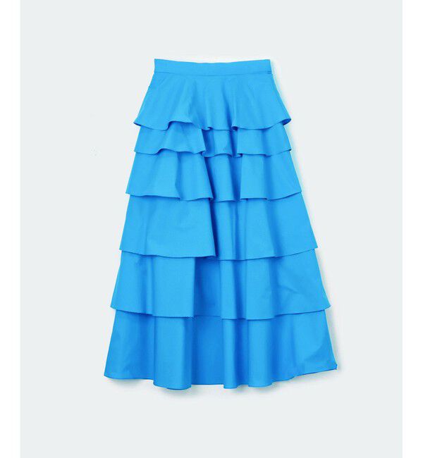 LOULOU WILLOUGHBY「《ドラマ着用》【LOULOU WILLOUGHBY】タフタミルフィーユスカート」|スカート|