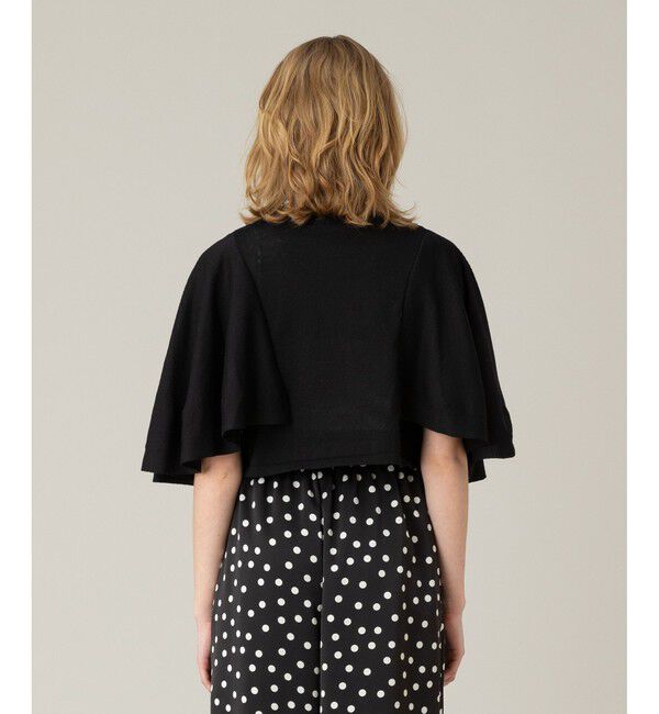 LOULOU WILLOUGHBY「【LOULOU WILLOUGHBY】ミニ丈フレアスリーブプルオーバー」|ニット・セーター|