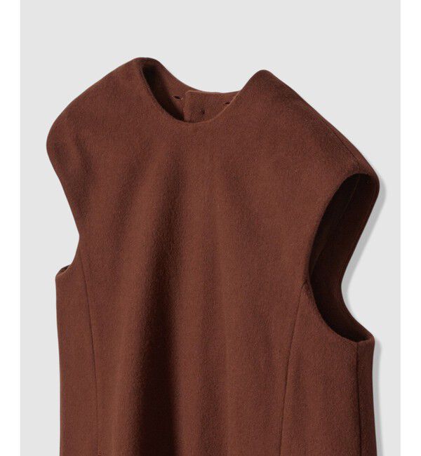 LOULOU WILLOUGHBY「【LOULOU WILLOUGHBY】ビーバーステンカラーワンピース」|ワンピース|