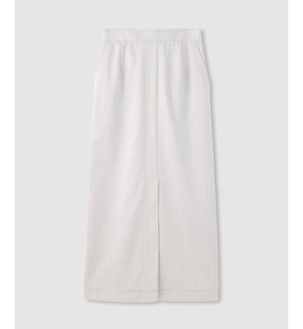 allureville「デニムライクペンシルスカート」|スカート|ライトグレー