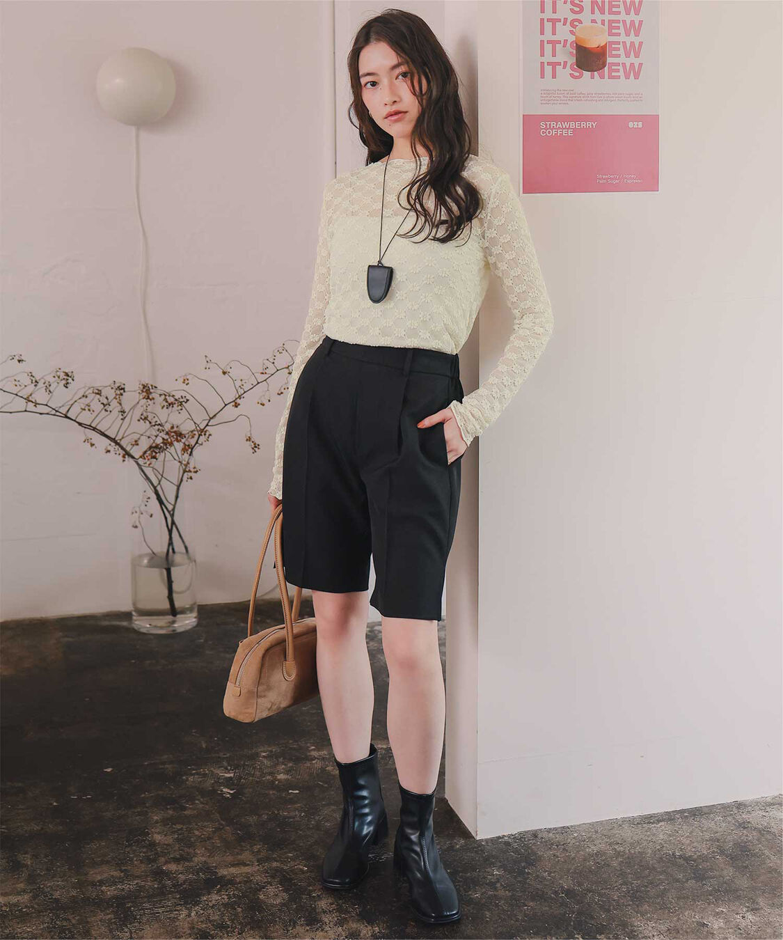 titivate「シアーレーストップス」|Tシャツ・カットソー|