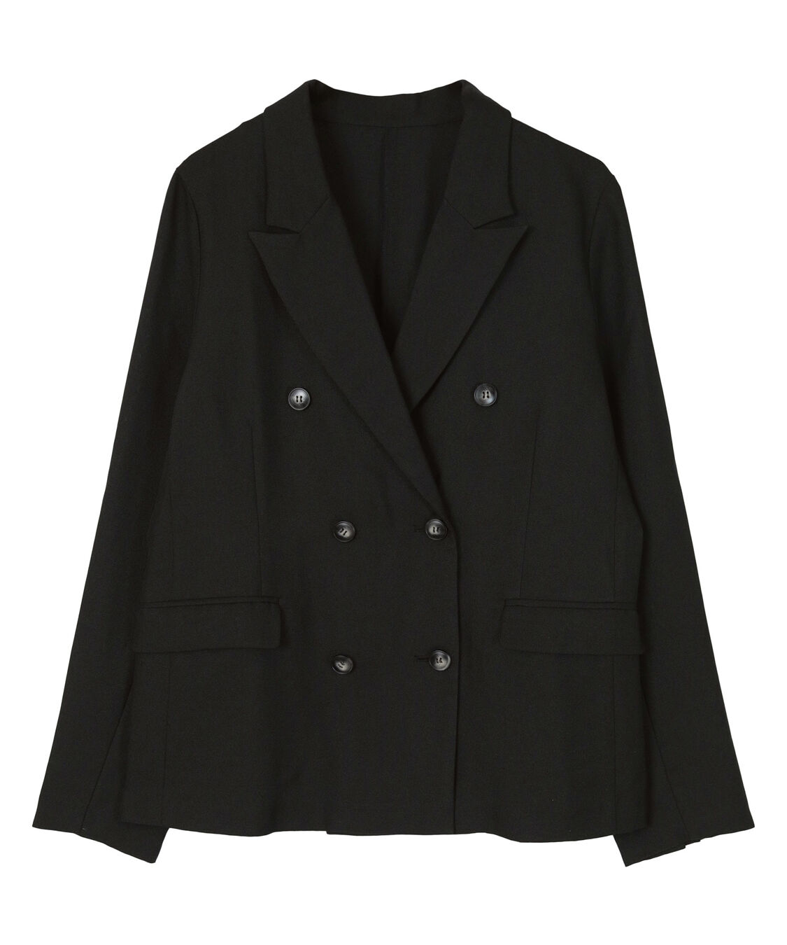 ur's「リネンライクダブルブレストジャケット」|テーラードジャケット|