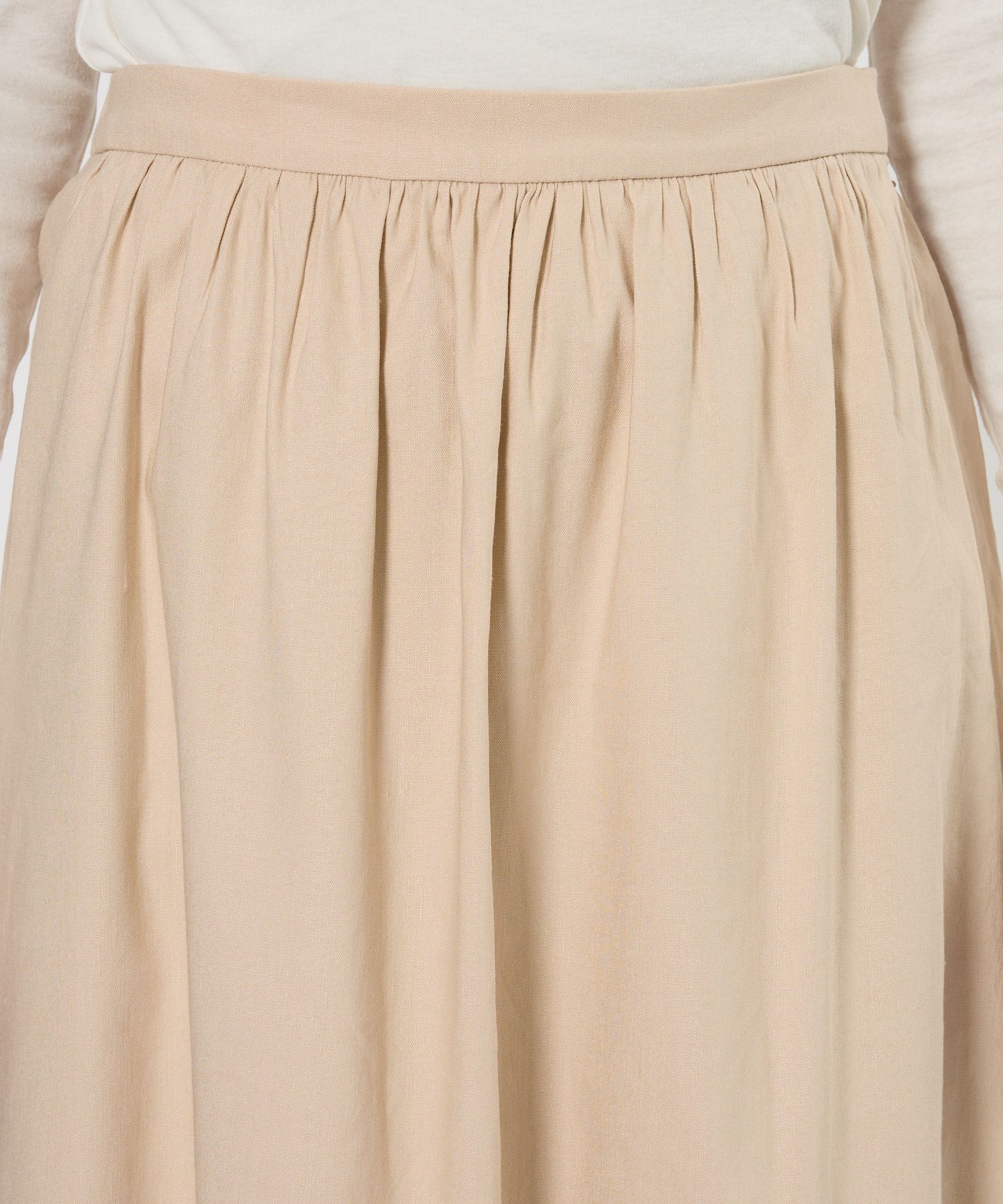 BABYLONE「リネンレーヨンスカート<セットアップ対応>」|スカート|