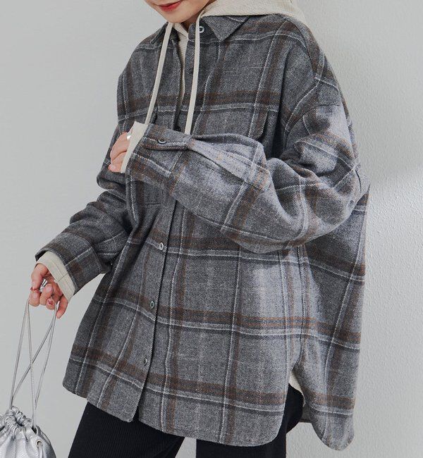  「起毛チェックシャツ」|シャツ・ブラウス|