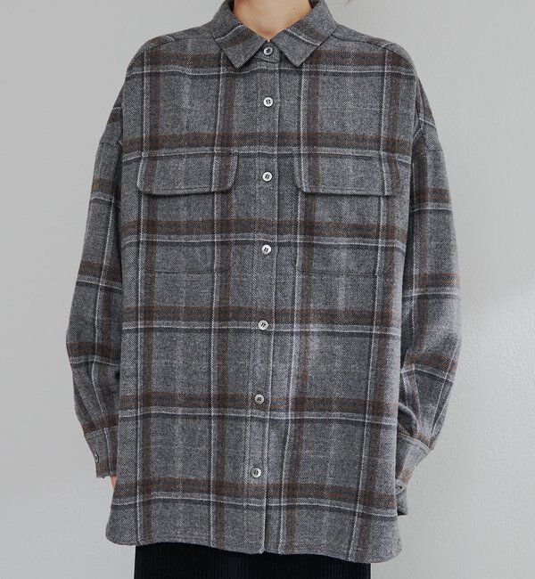  「起毛チェックシャツ」|シャツ・ブラウス|
