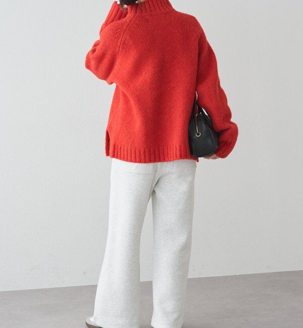  「アルパカ混ハイネックニットプルオーバー」|キャミソール|