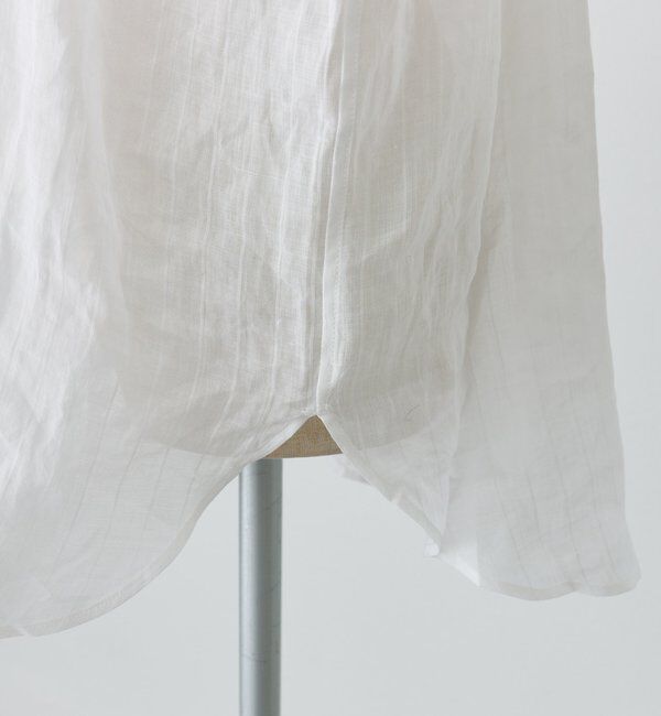  「ストライプラミーシャーリングカフブラウス」|シャツ・ブラウス|