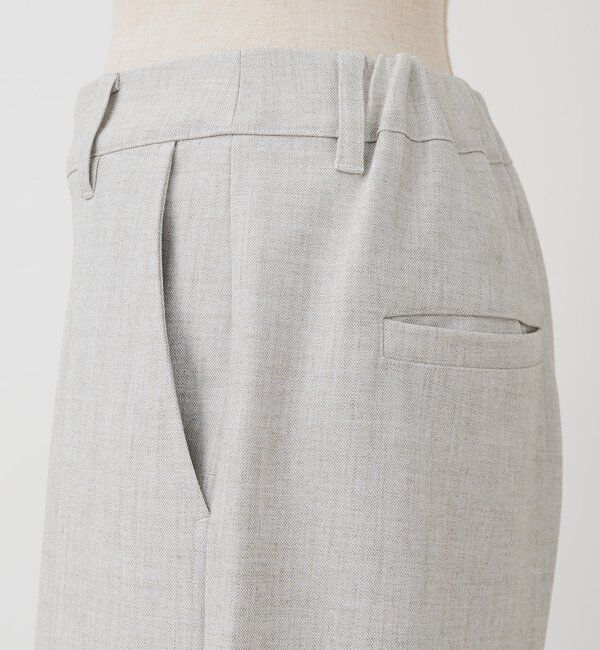  「【接触冷感】ストレートシルエットスラックスパンツ」|スラックス|