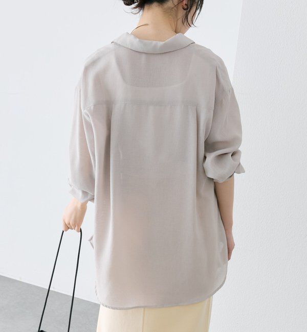  「ダブルポケットメッシュシャツ」|シャツ・ブラウス|