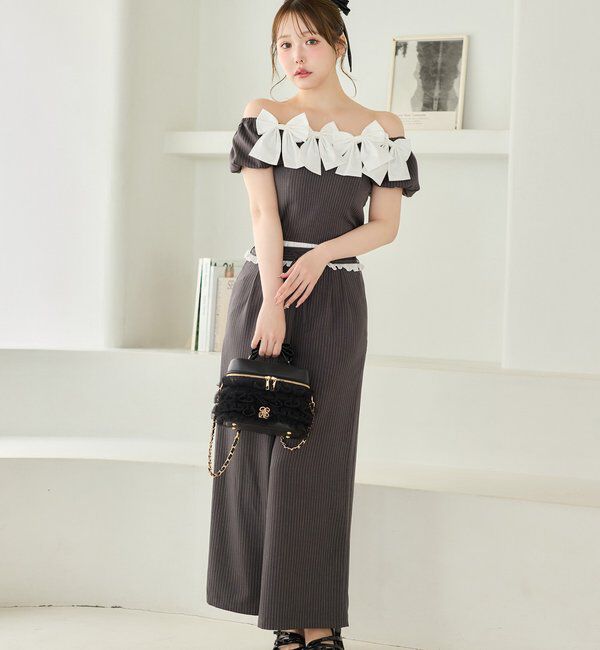  「【Black Ribbon Collection】メニーリボンブラウス」|シャツ・ブラウス|