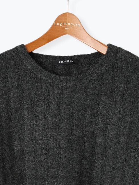 Lugnoncure「ふわふわワイドリブニット」|ニット・セーター|