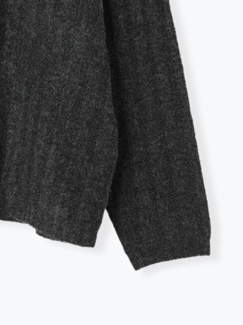 Lugnoncure「ふわふわワイドリブニット」|ニット・セーター|