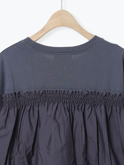 Samansa Mos2「【miyuki matsuo&times;Samansa Mos2】別布切替T」|Tシャツ・カットソー|