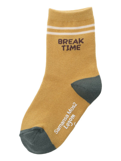 Samansa Mos2 Lagom「ロゴ入りソックス」|ソックス|