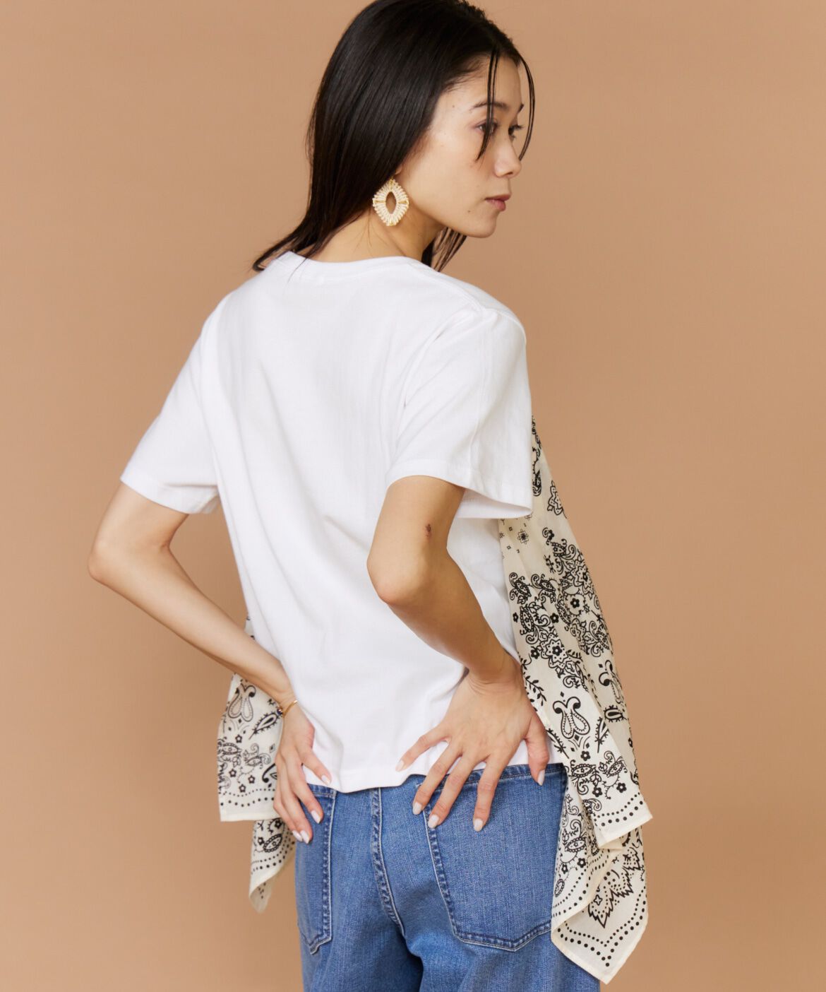 INED「半袖シャツ&amp;ビスチェ《manipuri》」|Tシャツ・カットソー|