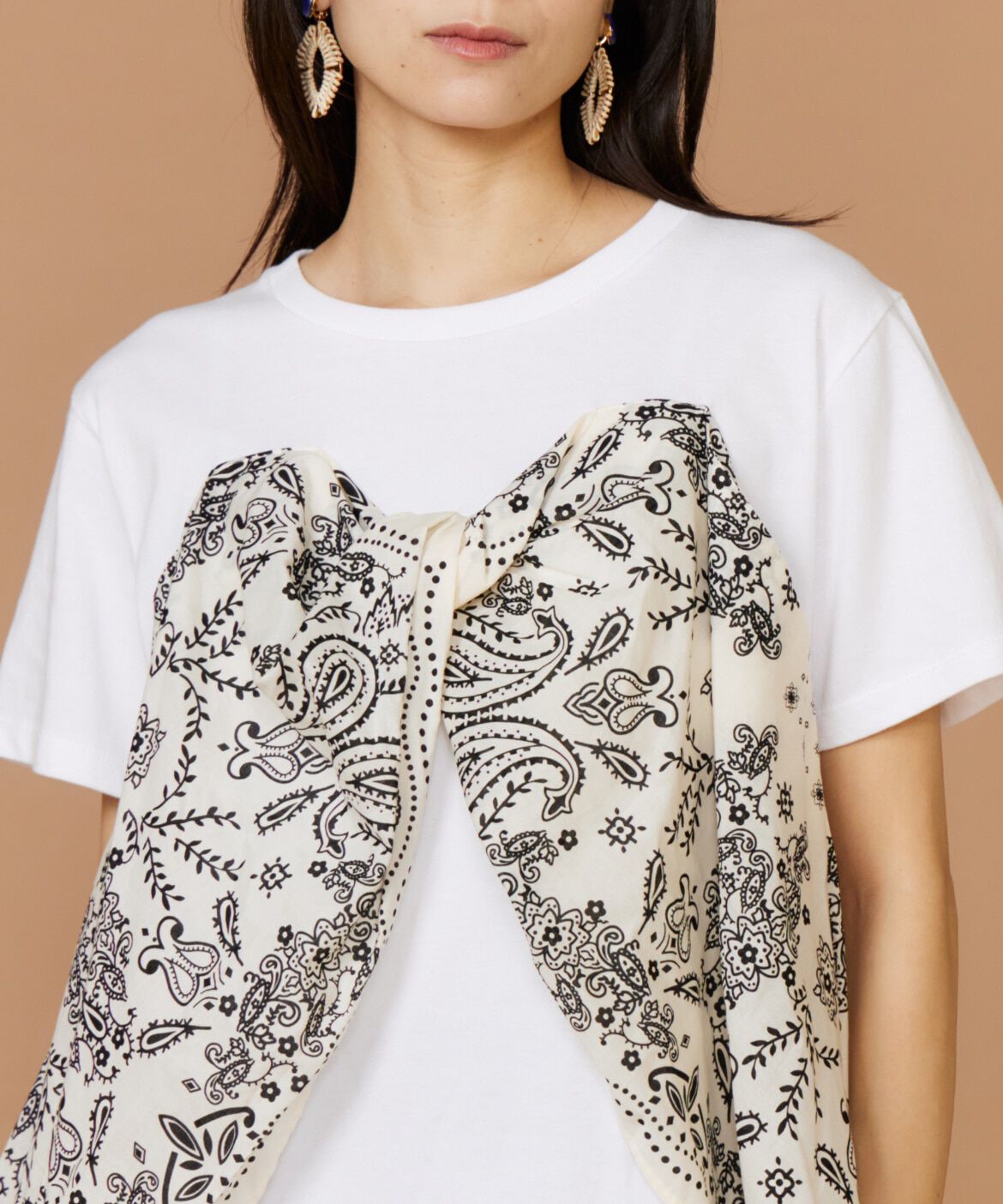 INED「半袖シャツ&amp;ビスチェ《manipuri》」|Tシャツ・カットソー|