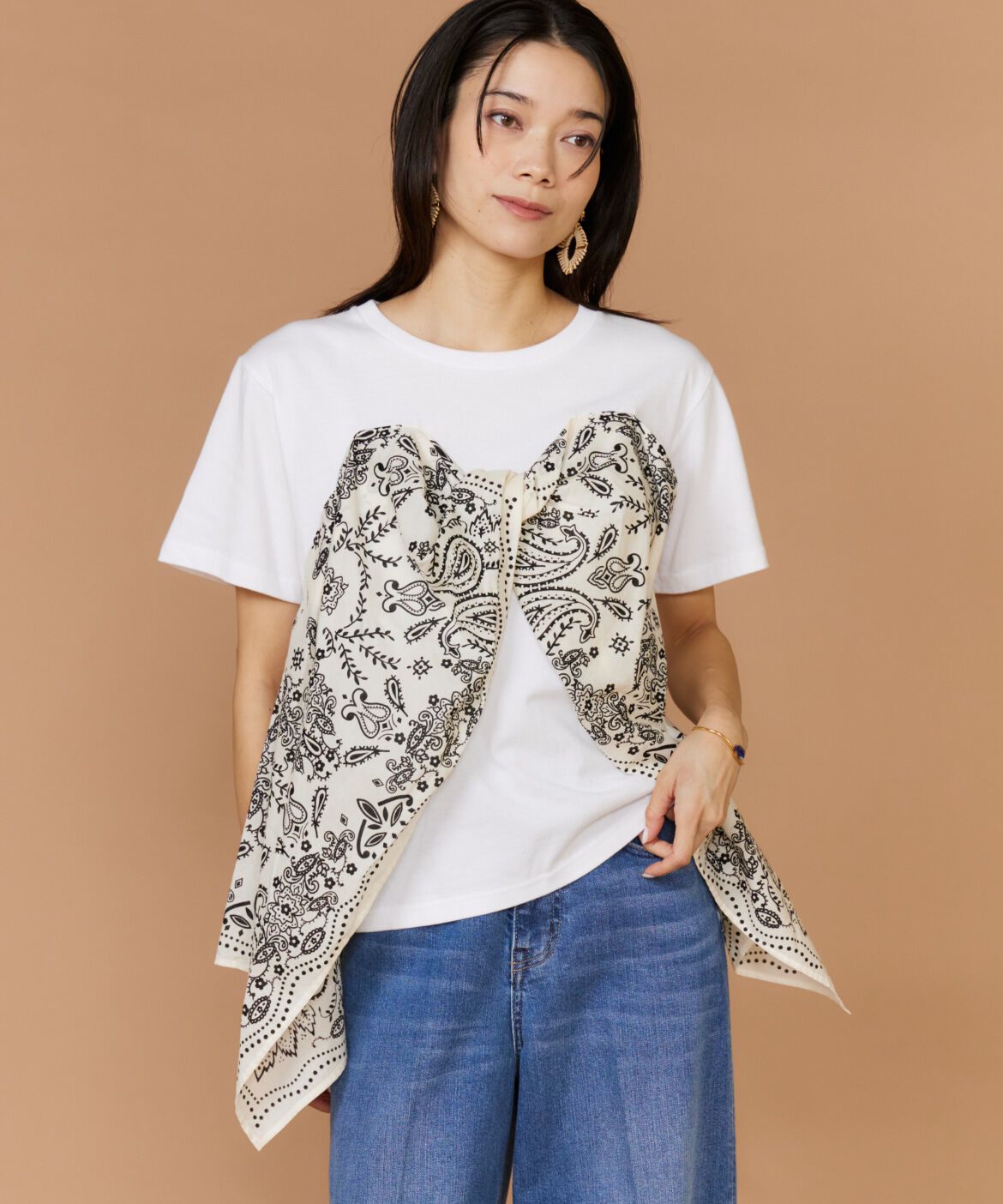 INED「半袖シャツ&amp;ビスチェ《manipuri》」|Tシャツ・カットソー|