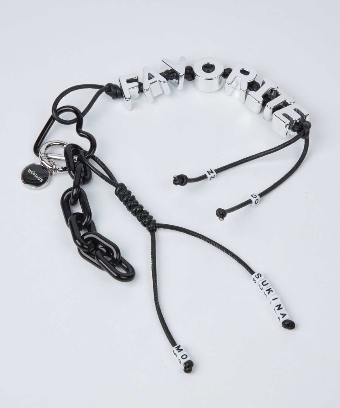 FAVORITE SUKINAMONO「《FAVORITE別注》ロゴカラビナチャーム《WUHAUS》」|チャーム・キーホルダー|