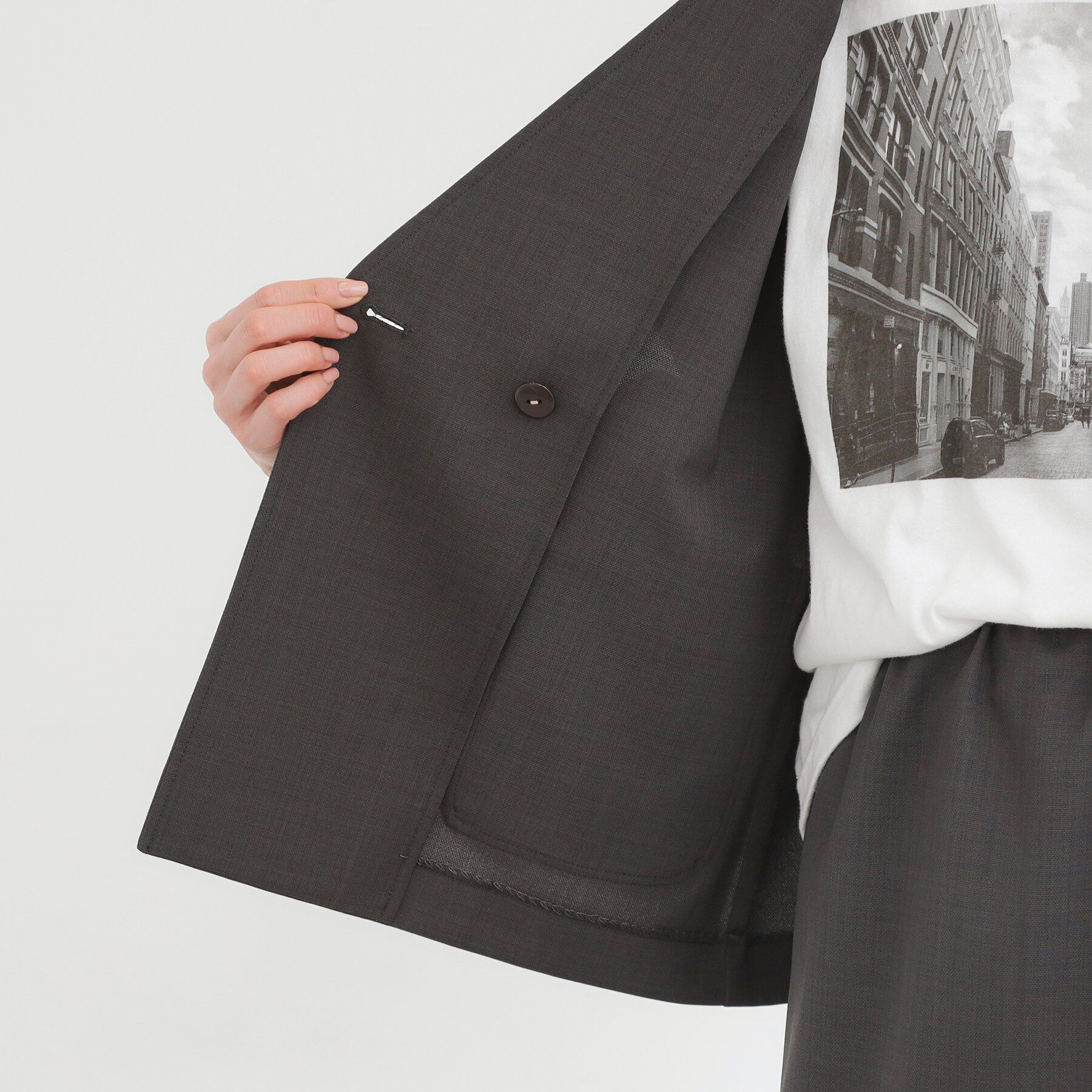 Reflect「【単品使い◎】ジャケット＋ナロースカートセット」|スーツ|