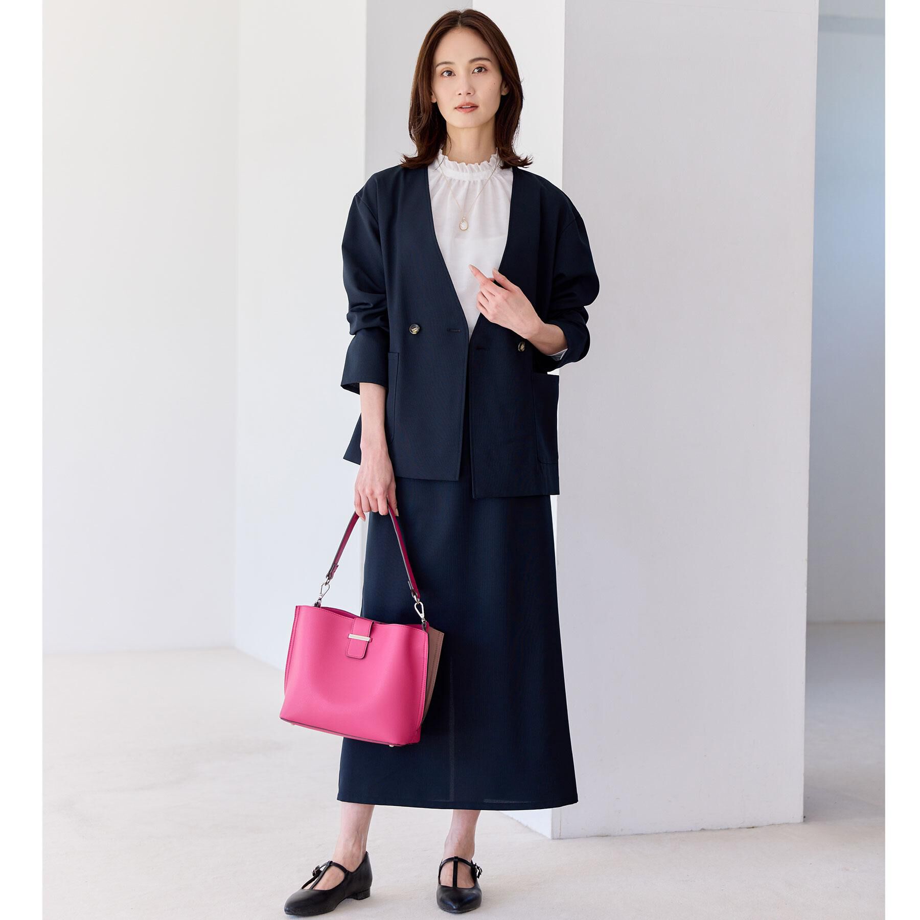 Reflect「【単品使い◎】ジャケット＋ナロースカートセット」|スーツ|