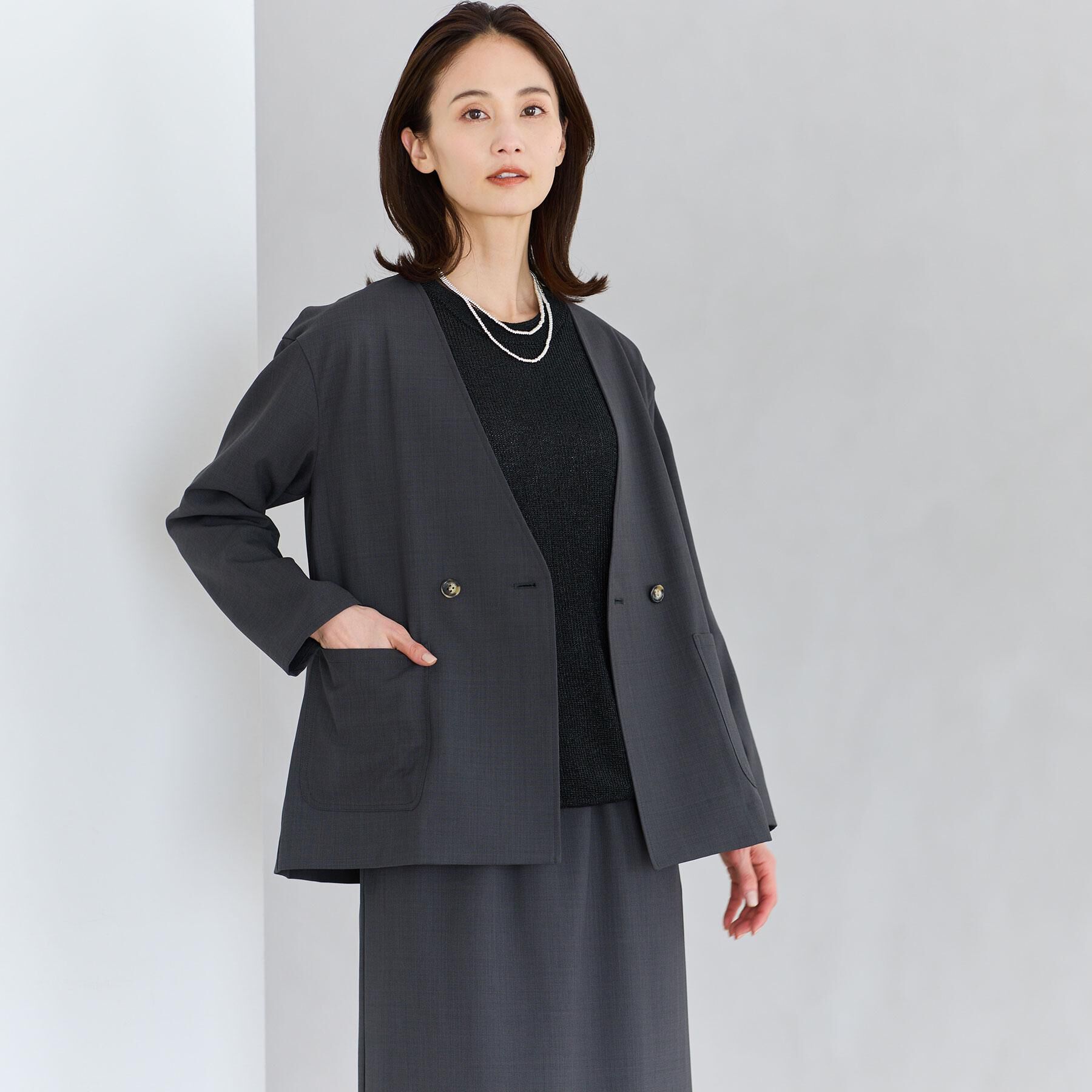 Reflect「【単品使い◎】ジャケット＋ナロースカートセット」|スーツ|