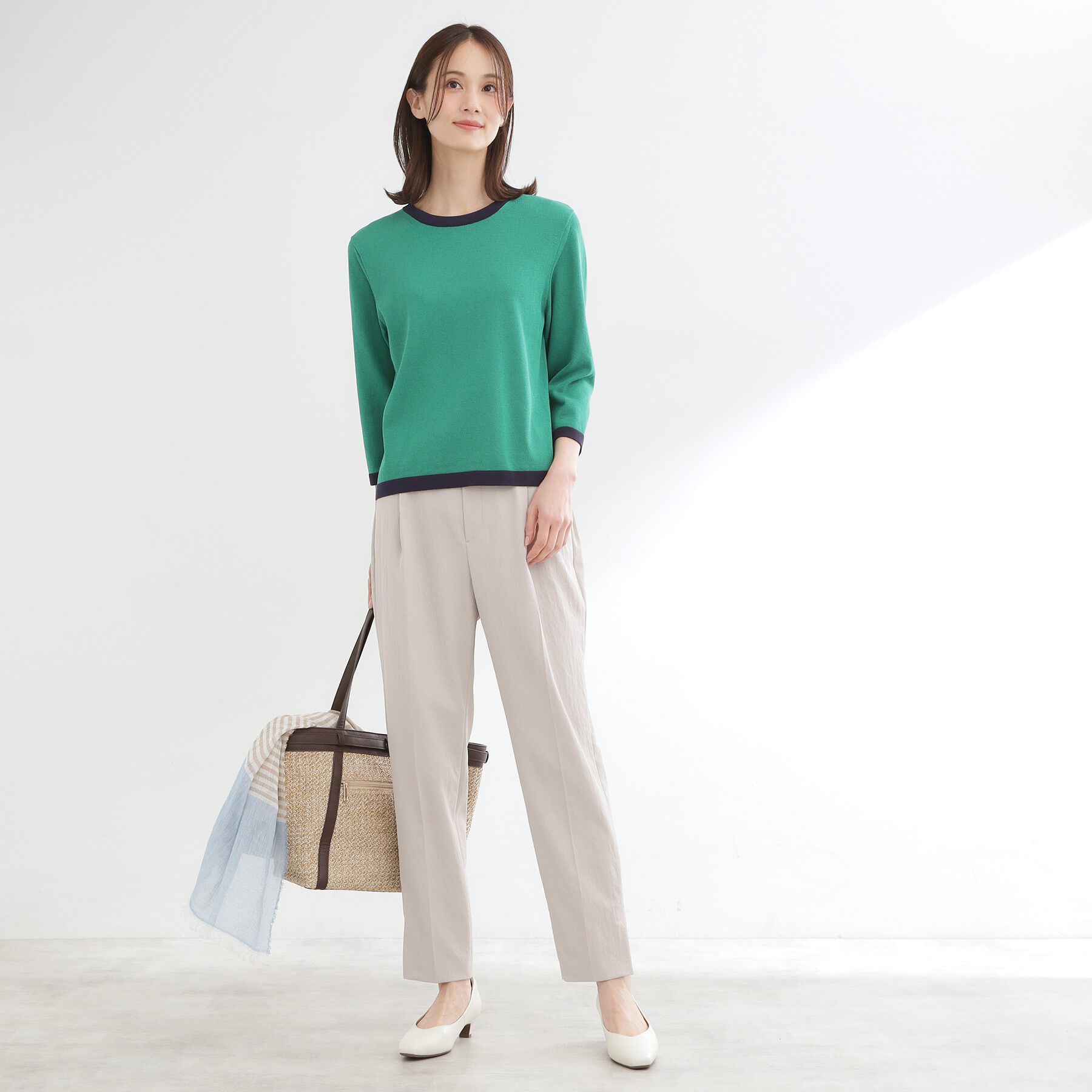 Reflect「【マシンウォッシュ可】センタープレスリラクシーイージーパンツ」|その他|