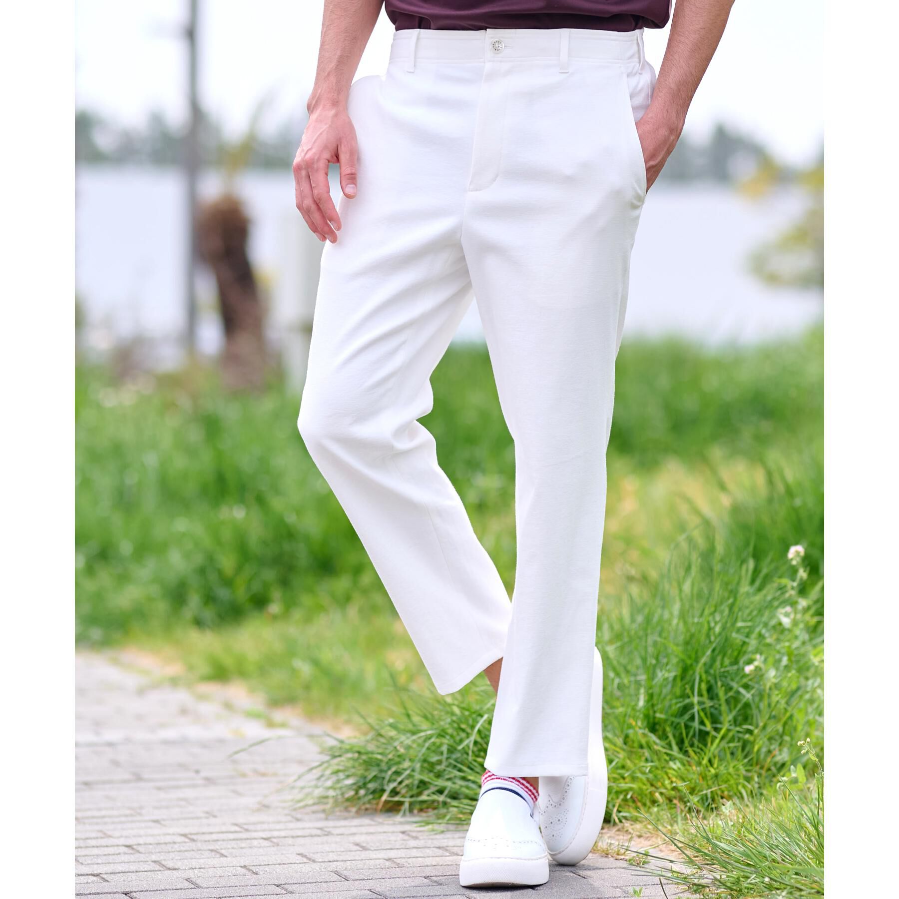 DRESSTERIOR「【洗える/セットアップ可】シェルタリングドライ トラウザーズ」|その他|