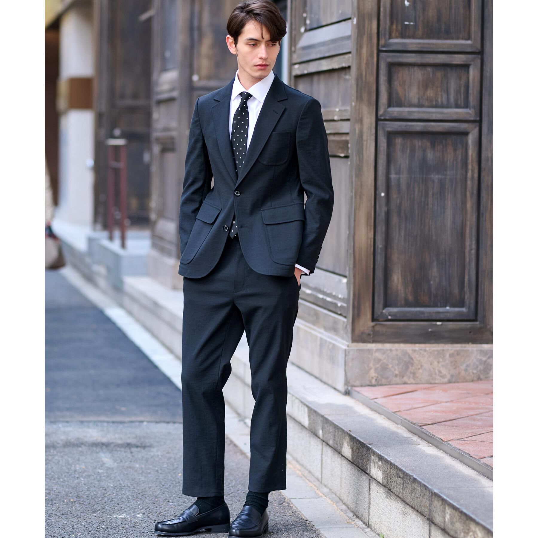 DRESSTERIOR「【洗える/セットアップ可】シェルタリングドライ トラウザーズ」|その他|