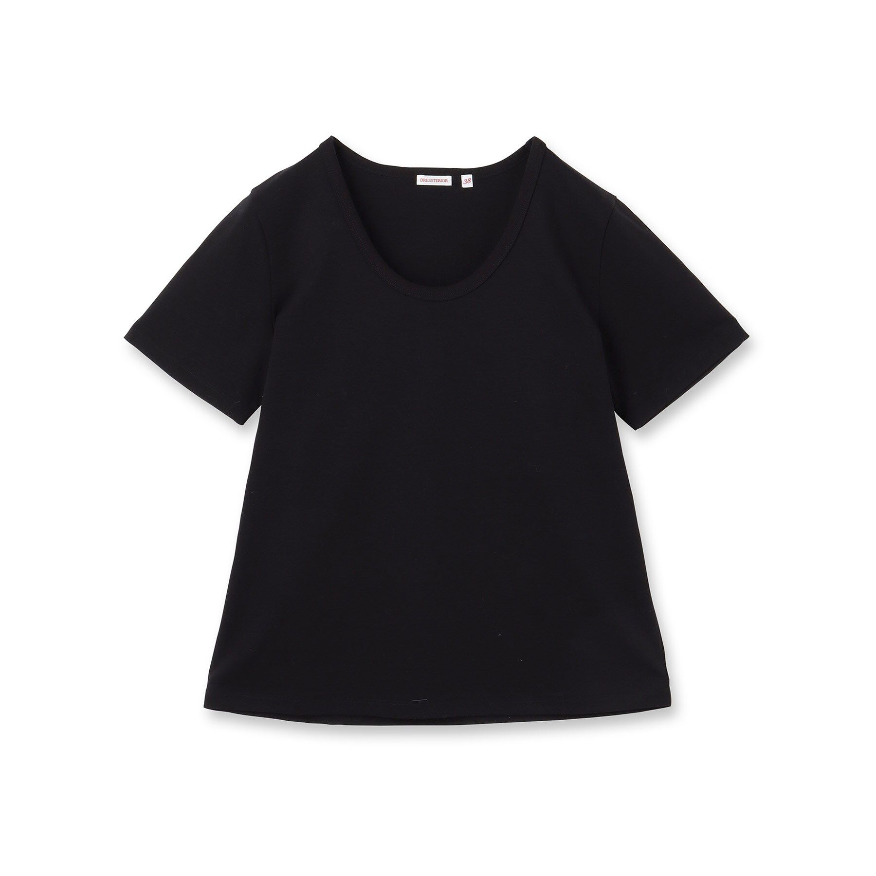 DRESSTERIOR「【接触冷感/抗菌防臭/UVカット】COOL DEODORANT JERSEY UネックTシャツ」|Tシャツ・カットソー|