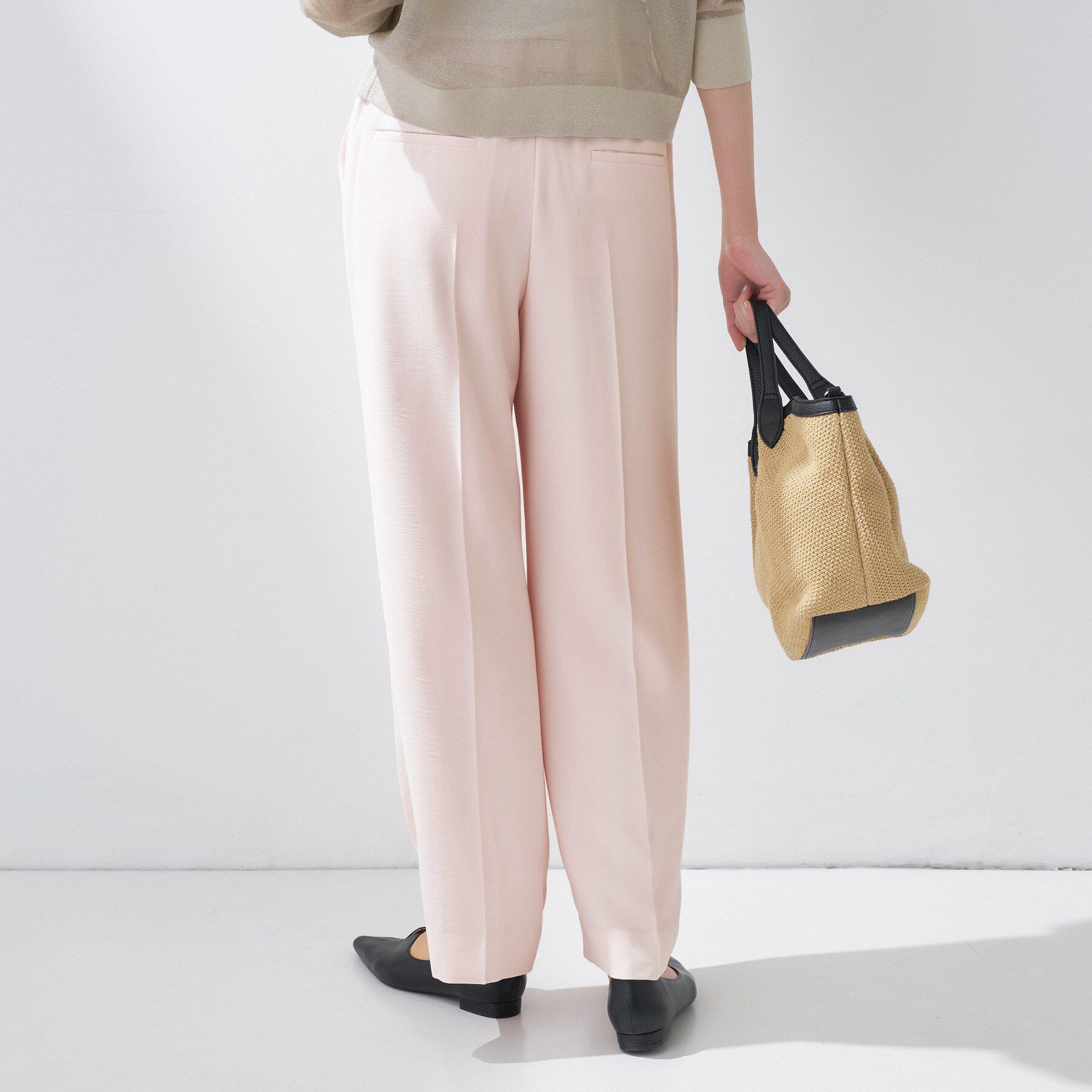 INDIVI「【着る日傘/遮熱/UVケア】ワイドパンツ」|スーツ|