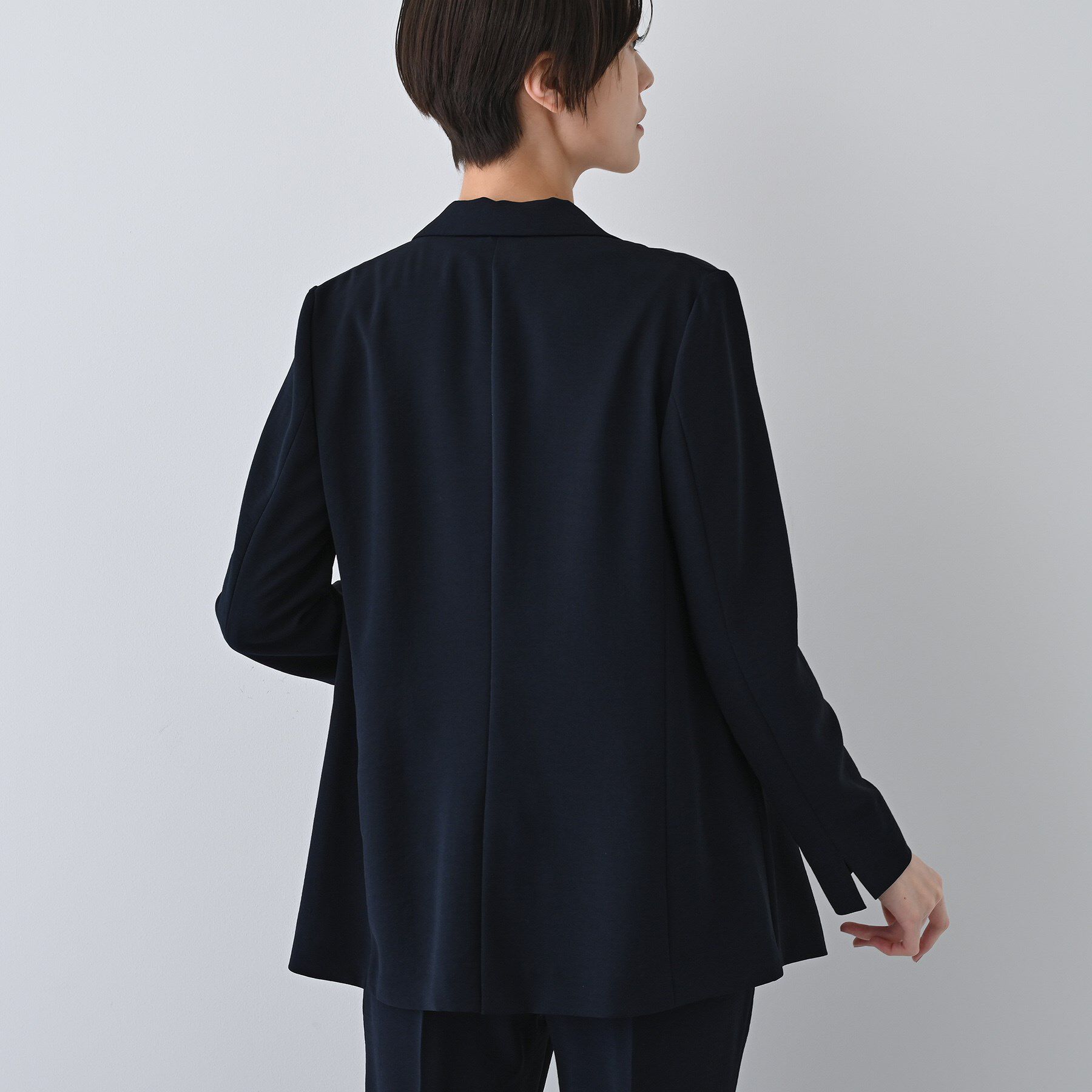 INDIVI「【着る日傘/遮熱/UVケア】ダブルジャケット」|スーツ|