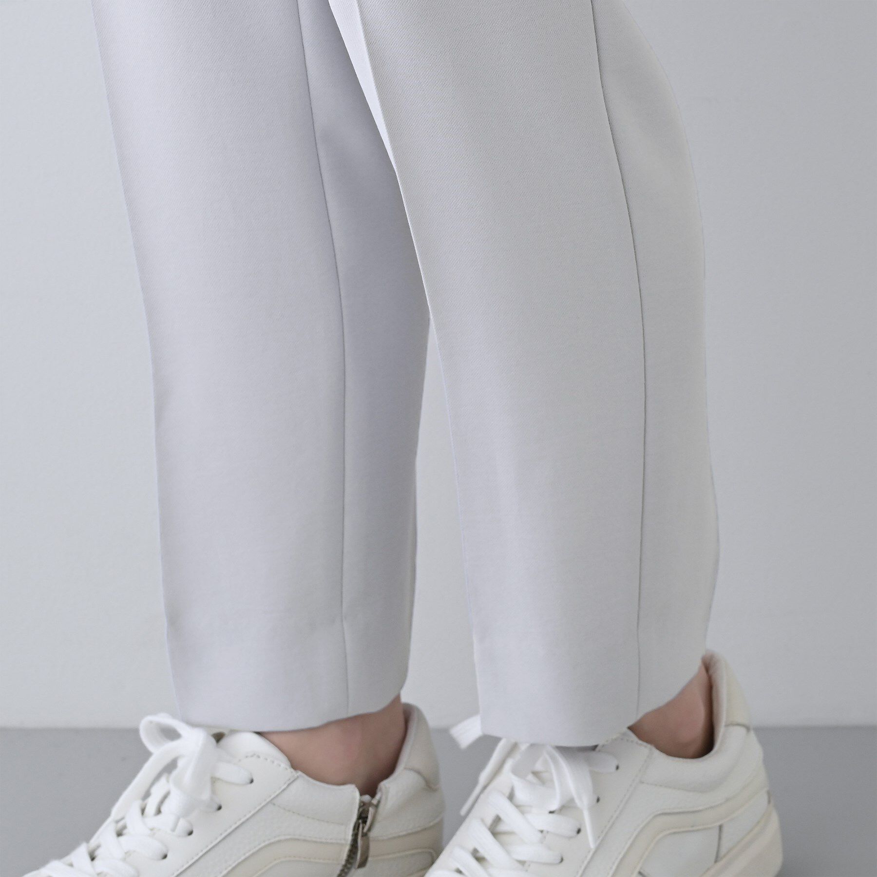 INDIVI「【着る日傘/遮熱/UVケア】タックテーパードパンツ」|その他|