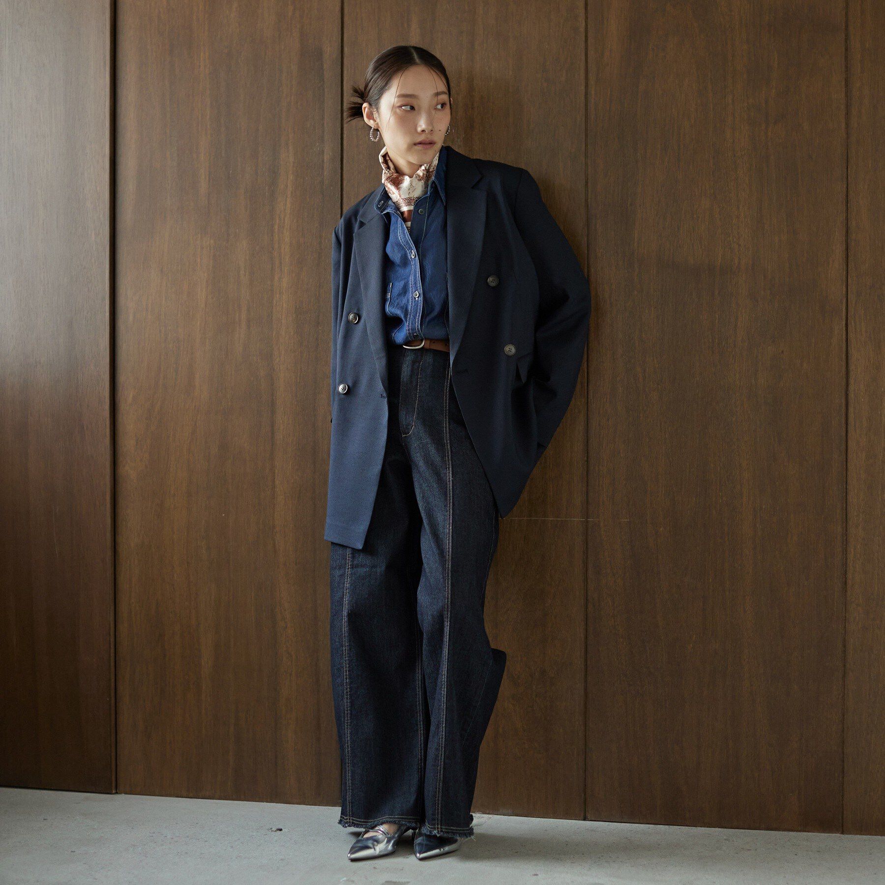 GALLEST「ダブルブレストオーバージャケット」|テーラードジャケット|