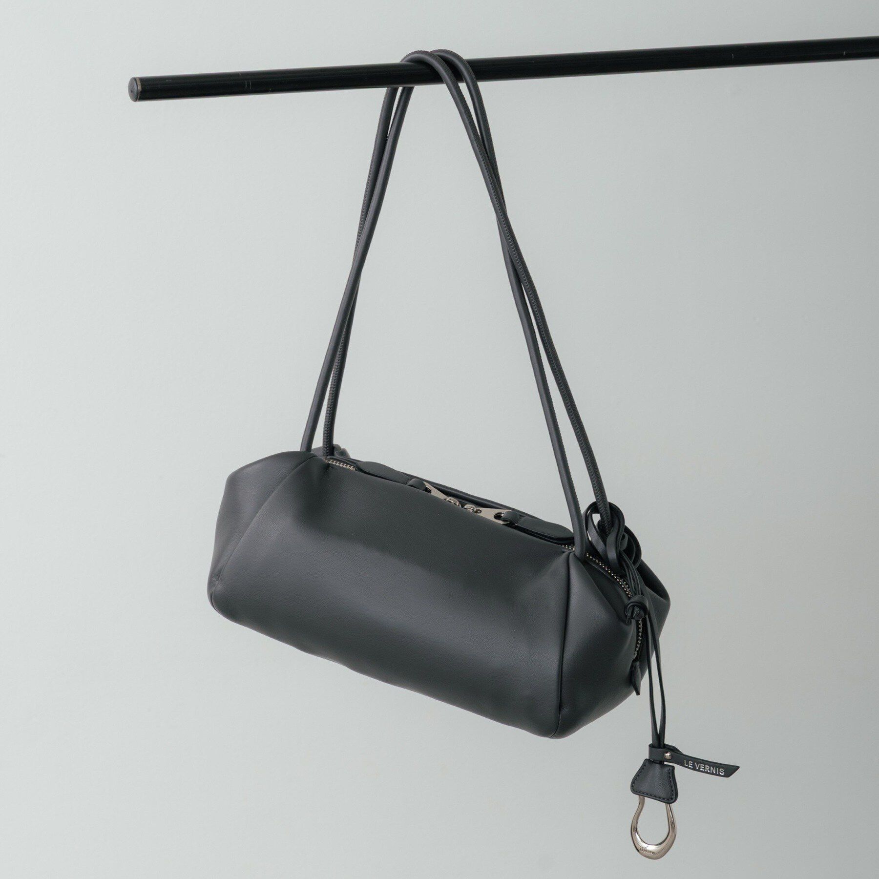 GALLEST「マッシュルームボストンバッグ」|ハンドバッグ|チャコールグレー(0