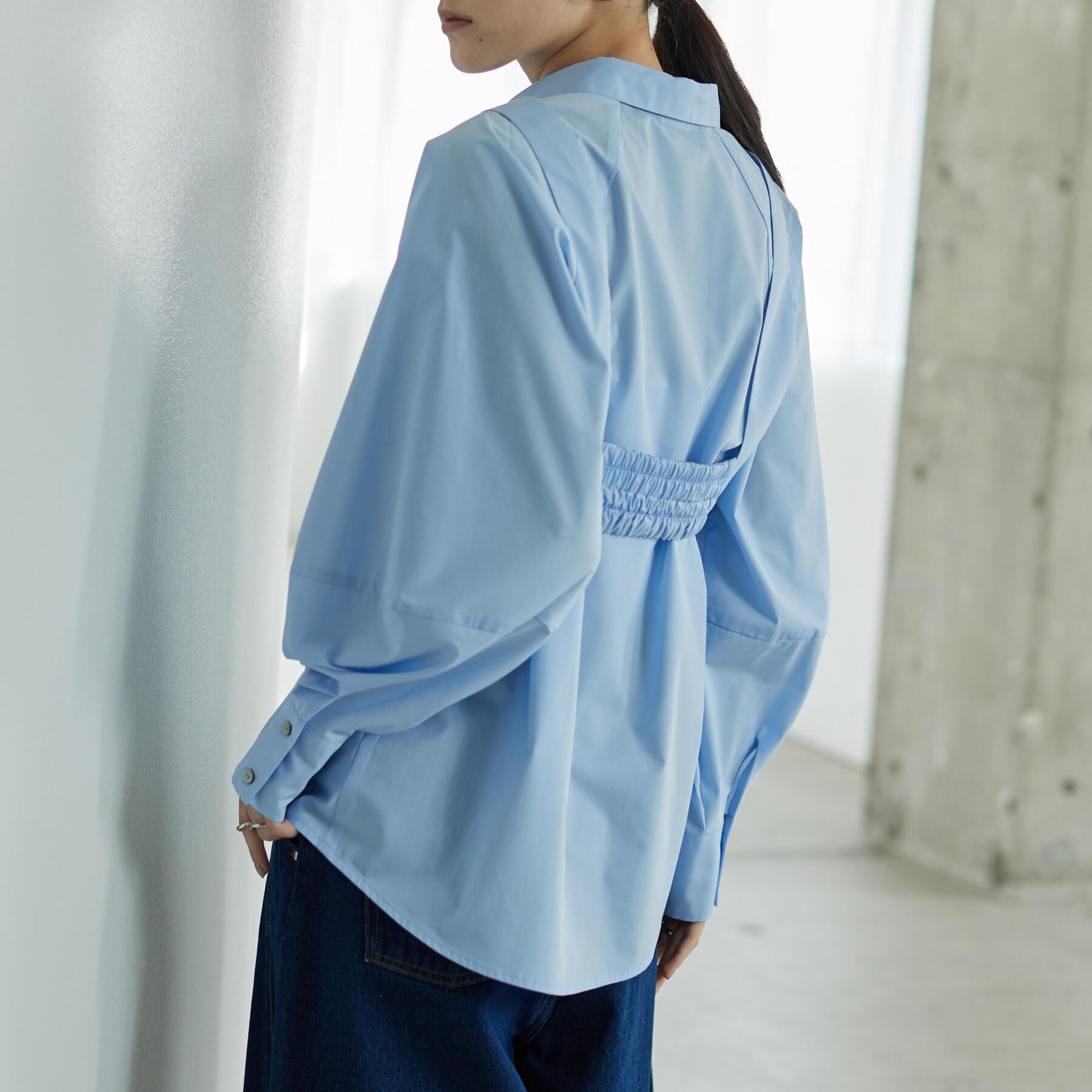 GALLEST「ビスチェSETフォルムシャツ」|シャツ・ブラウス|