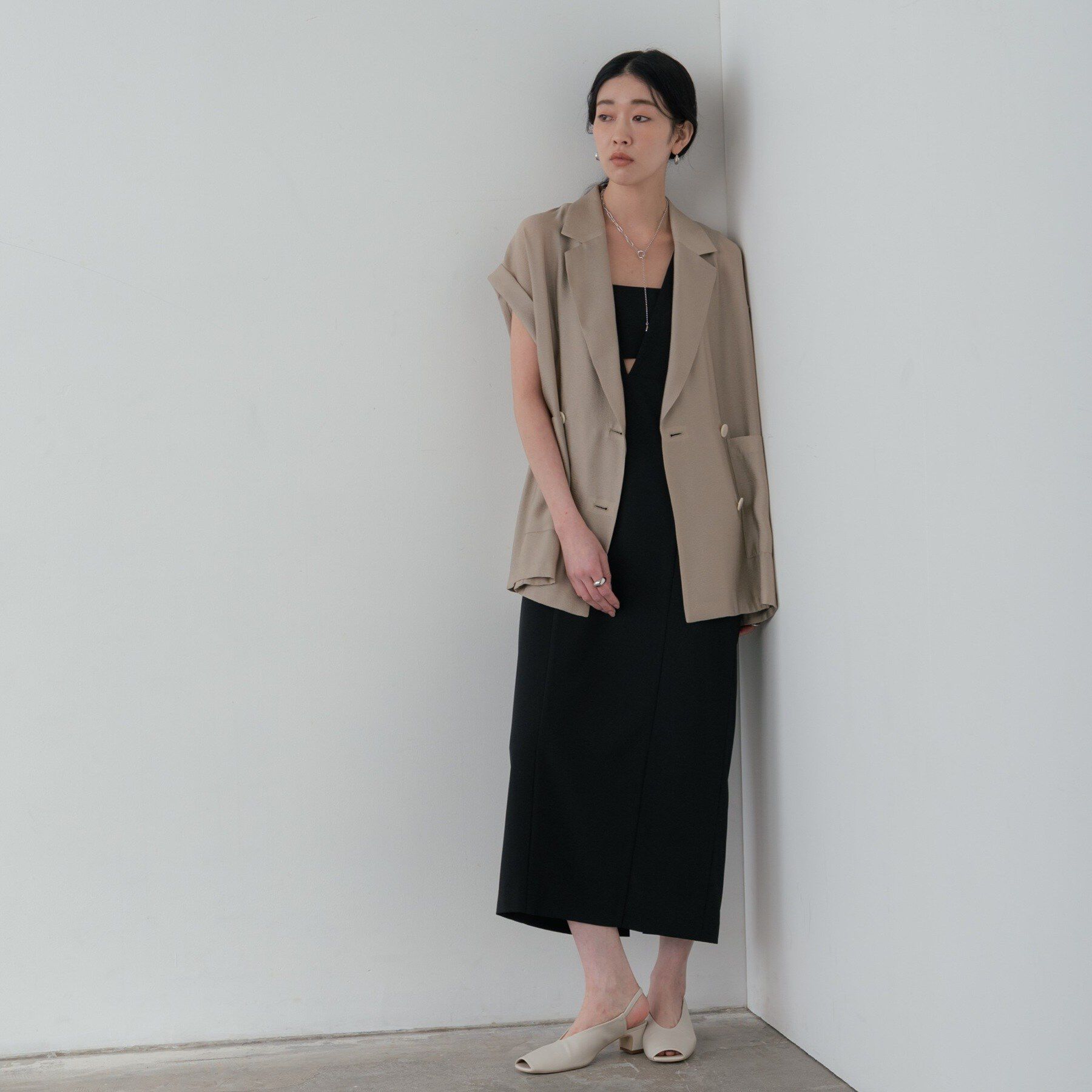 GALLEST「ワッシャーシアーダブルジャケット」|テーラードジャケット|