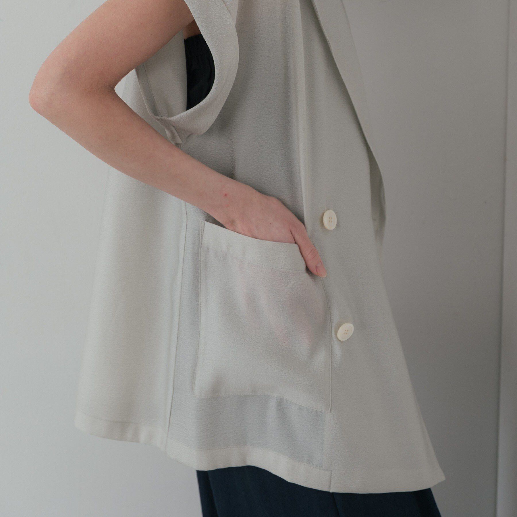 GALLEST「ワッシャーシアーダブルジャケット」|テーラードジャケット|