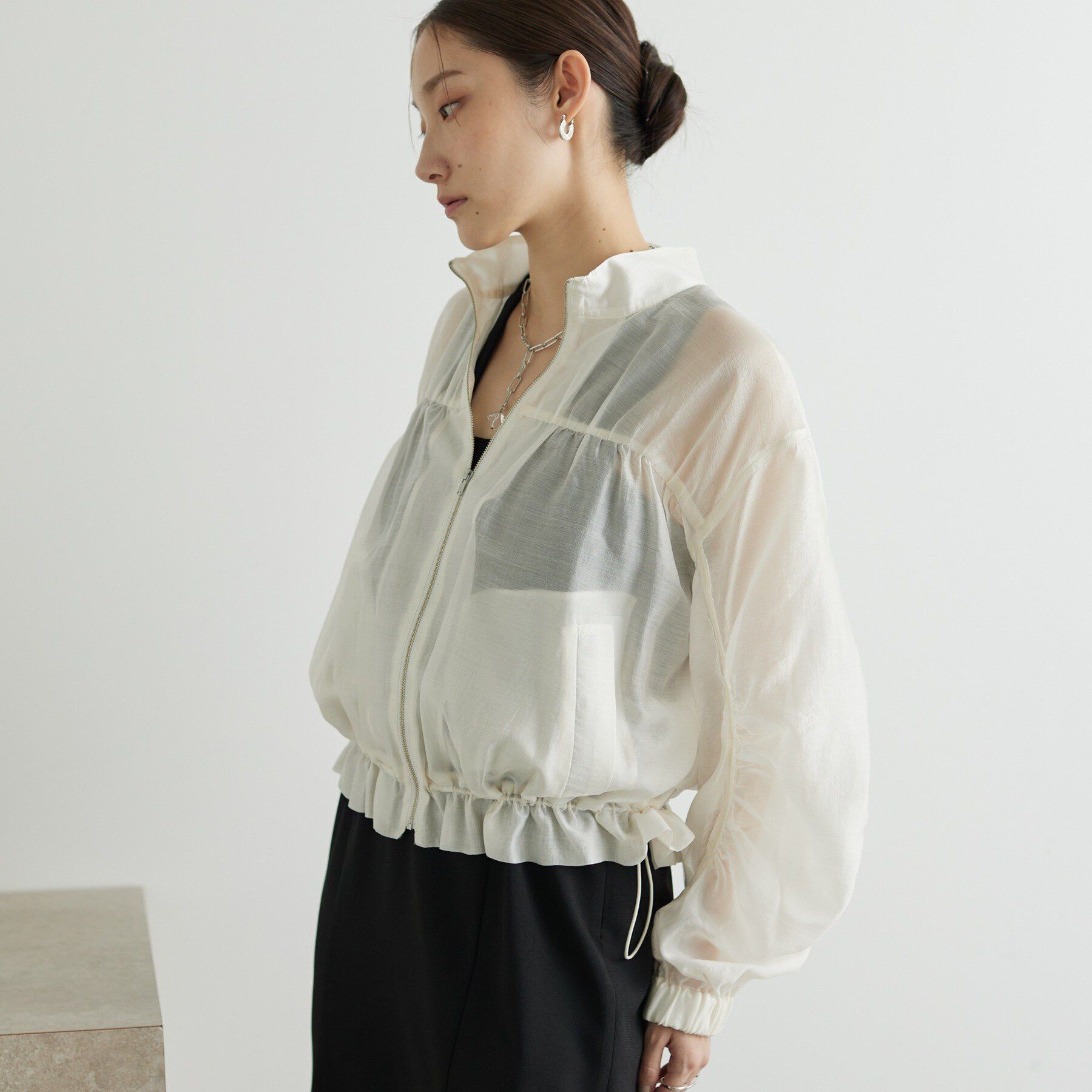 GALLEST「シアーシャーリングブルゾン」|ブルゾン・スタジャン|