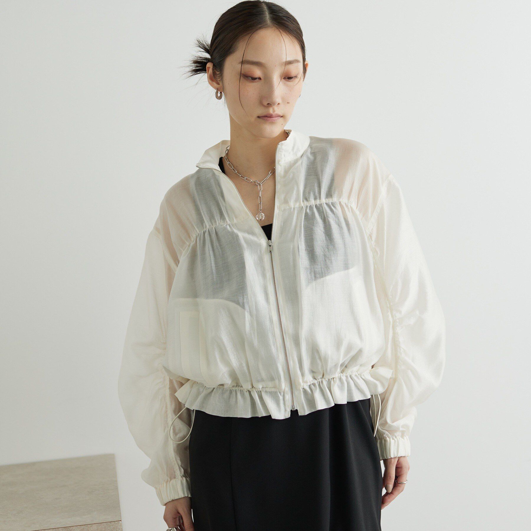 GALLEST「シアーシャーリングブルゾン」|ブルゾン・スタジャン|