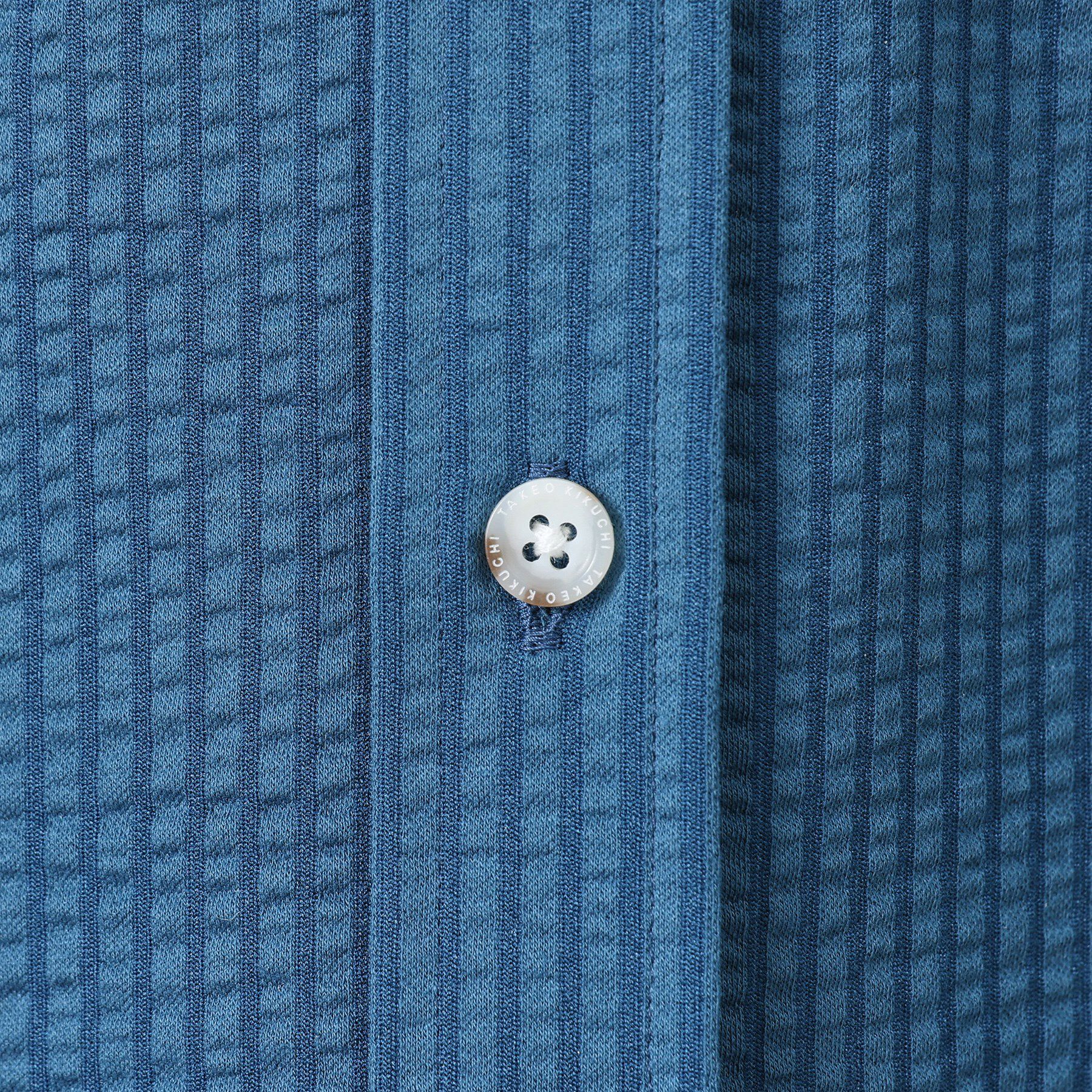 TAKEO KIKUCHI「【抗菌防臭/シーズンレス】シアサッカー ジャージシャツ」|シャツ・ブラウス|