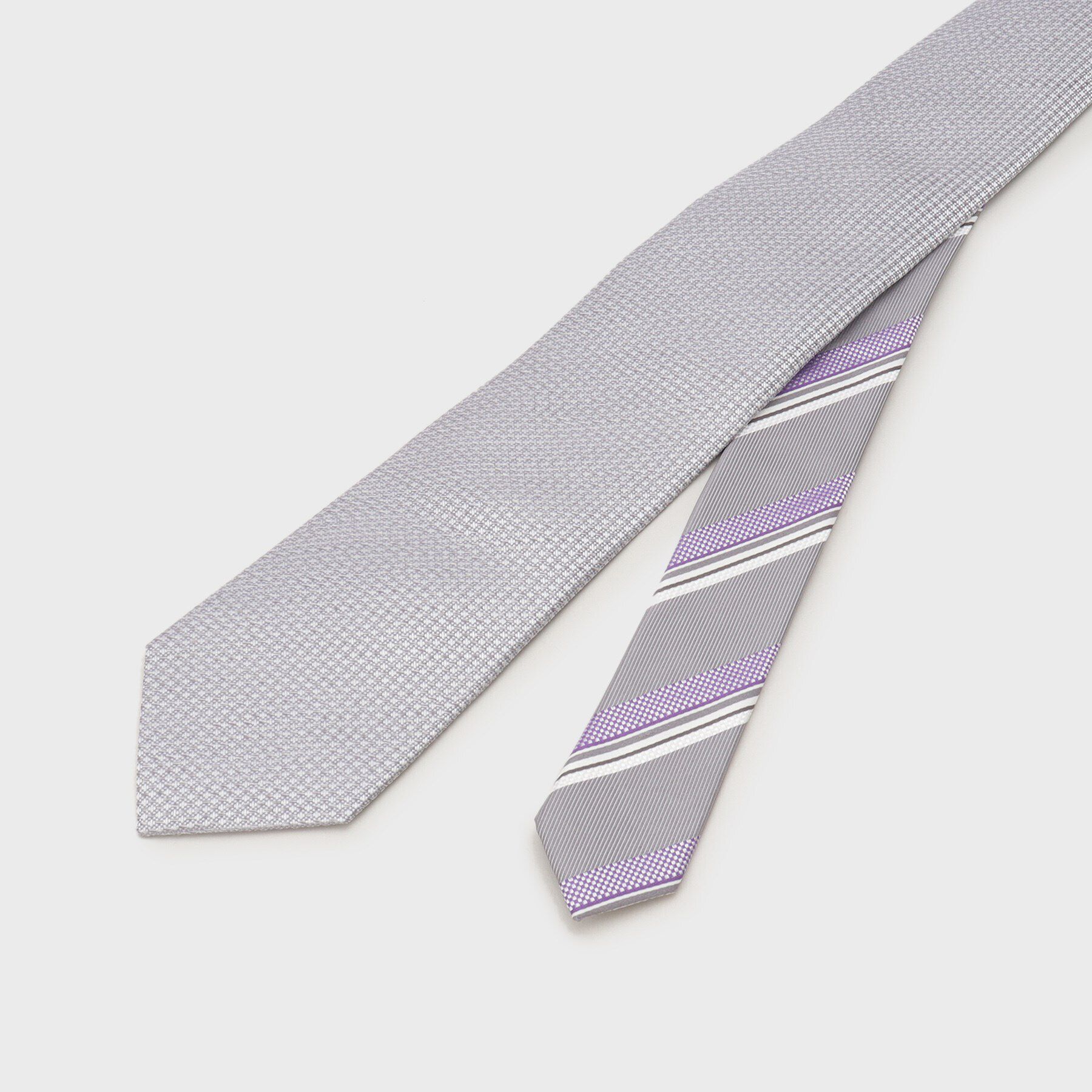 TAKEO KIKUCHI「【BOXセット】無地ネクタイ&タイバー」|ネクタイ・蝶ネクタイ|