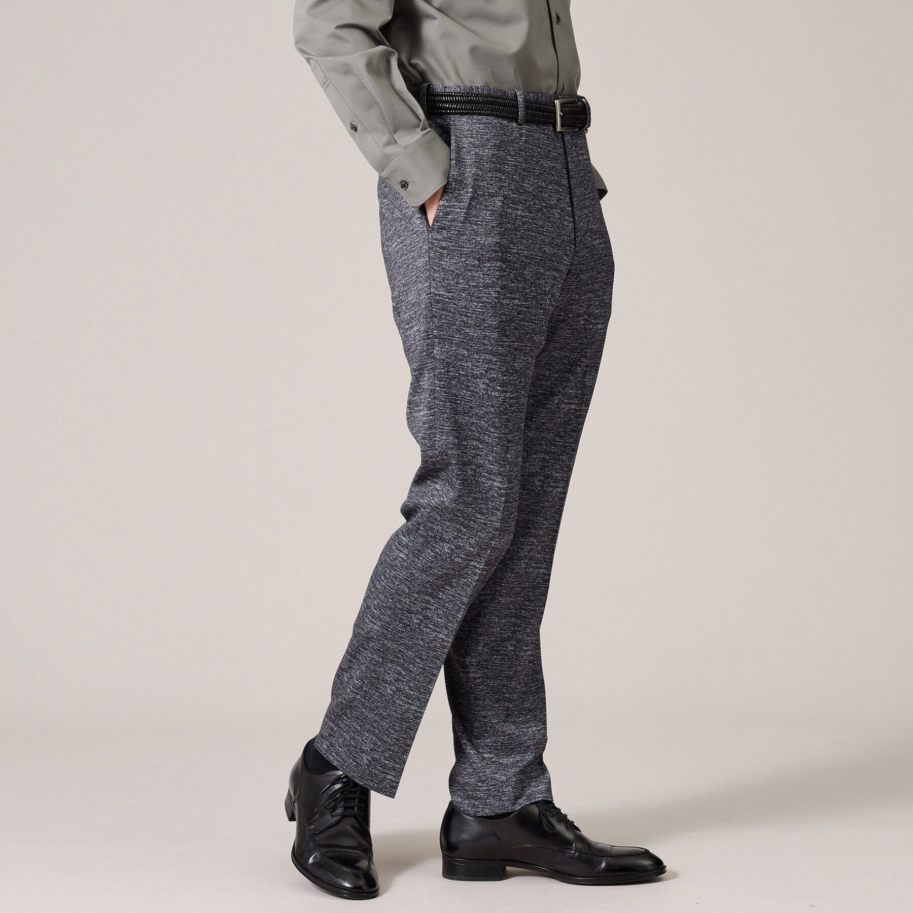 TAKEO KIKUCHI「【ONOFF対応】TRダブルニット ストレッチパンツ」|その他|